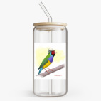 Банка с бамбуковой крышкой