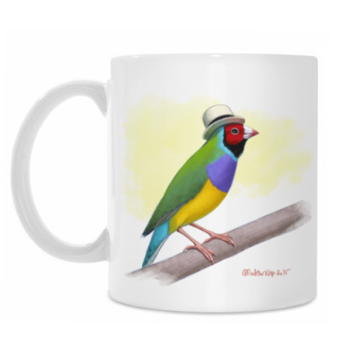 Кружка с принтом Амадина