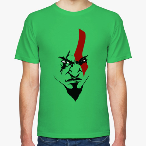 Футболка с принтом God of war/Kratos