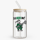 Банка с бамбуковой крышкой