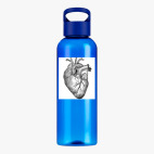 Прозрачная спортивная бутылка