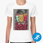 Женская спортивная футболка