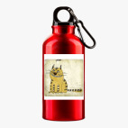 Металлическая бутылка 400 мл UV-DTF