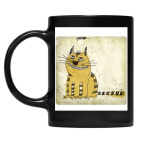 Кружка цветная UV-DTF