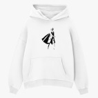 Толстовка худи оверсайз