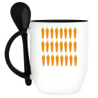 Кружка с ложкой