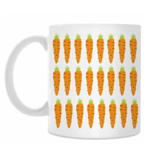 Кружка с принтом Rabbit's hiding