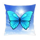 Подушка 35x35 см Бабочка