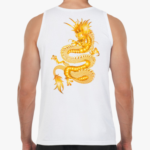 Майка с принтом Дракон