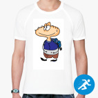 Мужская спортивная футболка