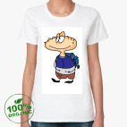 Женская футболка органик