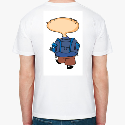 Футболка с принтом Лохматый