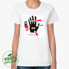 Женская футболка органик