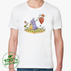 Мужская футболка органик