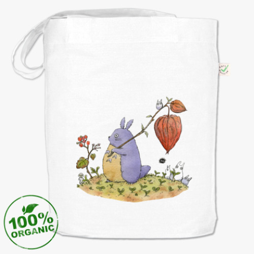 Сумка шоппер с принтом Тоторо