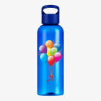 Прозрачная спортивная бутылка