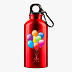 Металлическая бутылка 400 мл UV-DTF