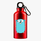 Металлическая бутылка 400 мл UV-DTF