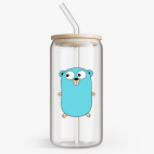 Банка с бамбуковой крышкой