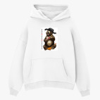 Толстовка худи оверсайз