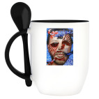 Кружка с ложкой