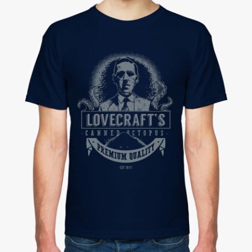 Футболка с принтом Лавкрафт