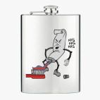 Фляжка стальная