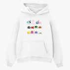 Толстовка худи оверсайз