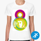 Женская спортивная футболка