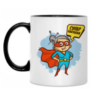 Кружка двухцветная