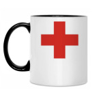 Кружка двухцветная