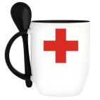 Кружка с ложкой