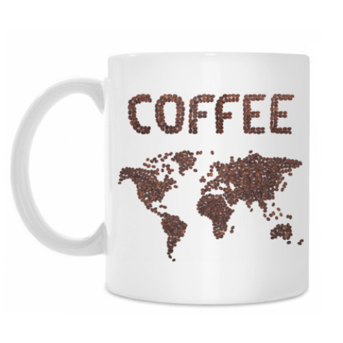 Кружка с принтом Кофе