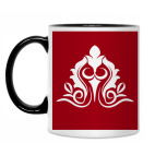 Кружка двухцветная