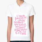 Женская рубашка поло