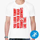 Мужская спортивная футболка