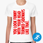 Женская спортивная футболка