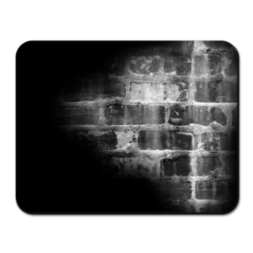 Коврик для мыши с принтом кирпич