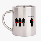 Кружка металлическая