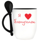 Кружка с ложкой