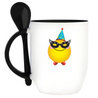 Кружка с ложкой