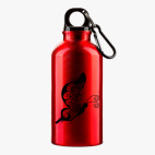 Металлическая бутылка 400 мл UV-DTF