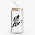 Банка с бамбуковой крышкой