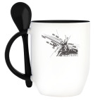 Кружка с ложкой