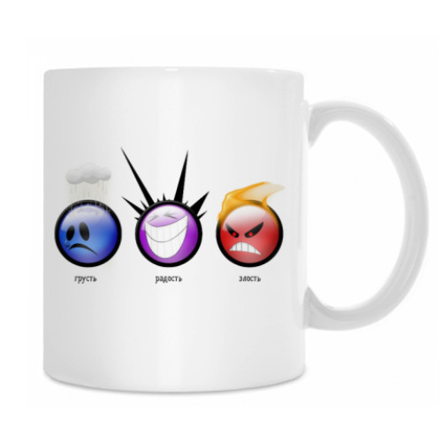 Кружка с принтом Emotion