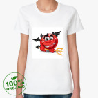 Женская футболка органик