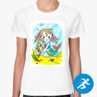 Женская спортивная футболка