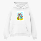 Толстовка худи оверсайз