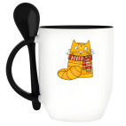 Кружка с ложкой