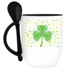 Кружка с ложкой